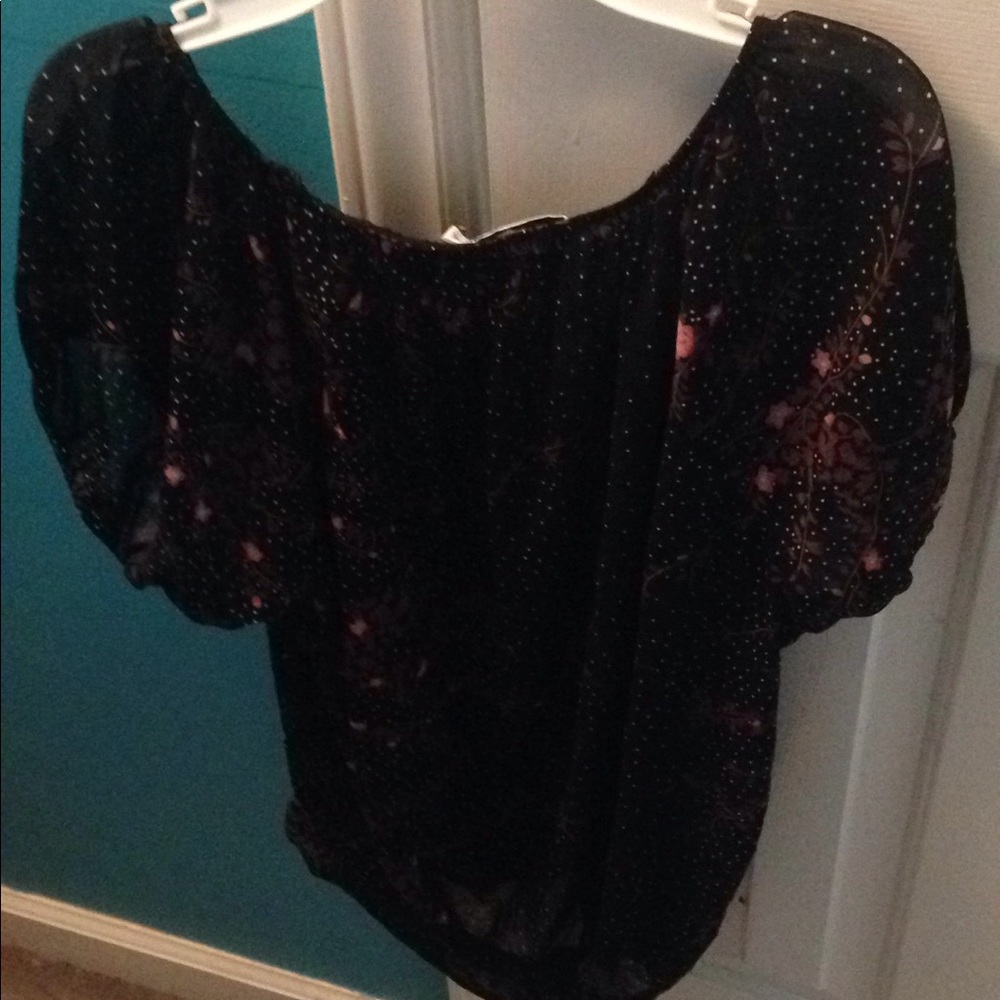 Sheer blouse